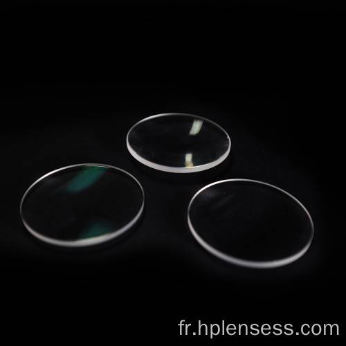 verre optique 12,7 mm double lentille convexe